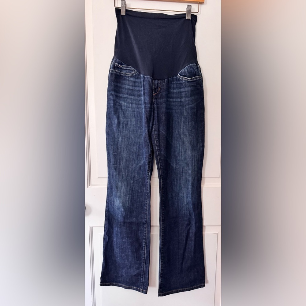 Size 31 Maternity bootcut jeans Joe's Jeans collaboration with A Pea in the Pod